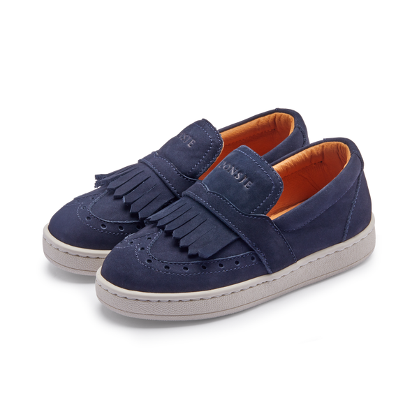 Emett Loafers | Navy Nubuck