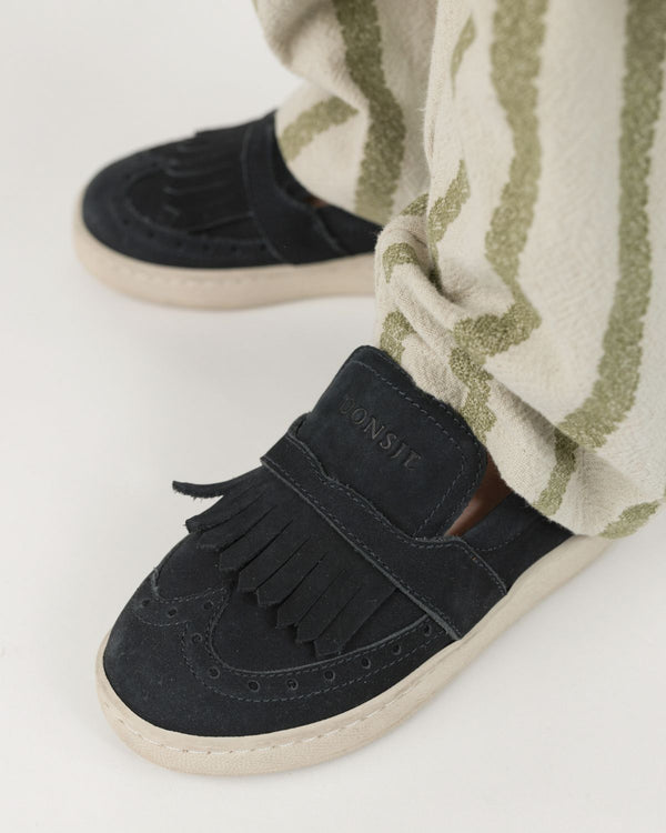 Emett Loafers | Navy Nubuck