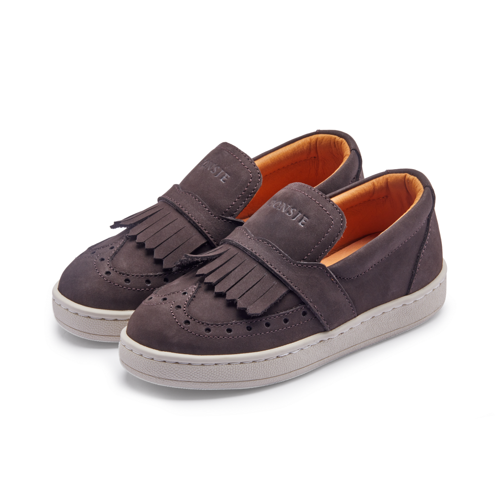 Emett Loafers | Dark Brown Nubuck