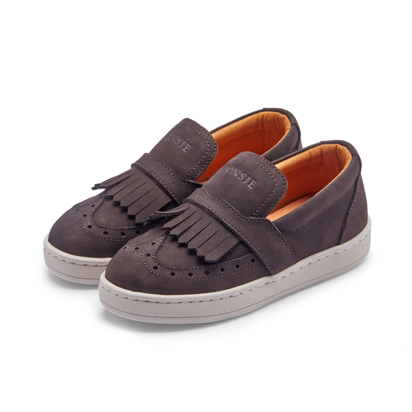 Emett Loafers | Dark Brown Nubuck