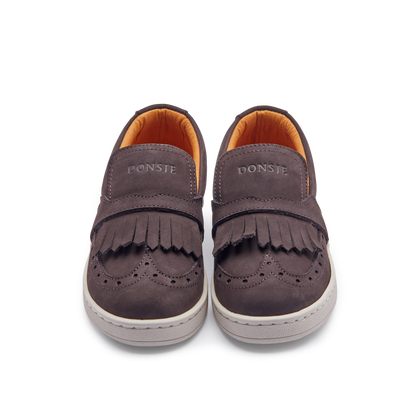 Emett Loafers | Dark Brown Nubuck