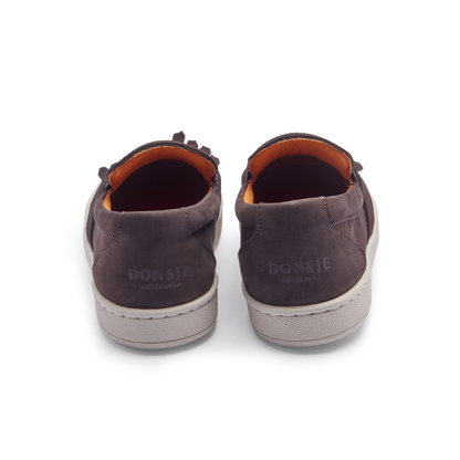 Emett Loafers | Dark Brown Nubuck