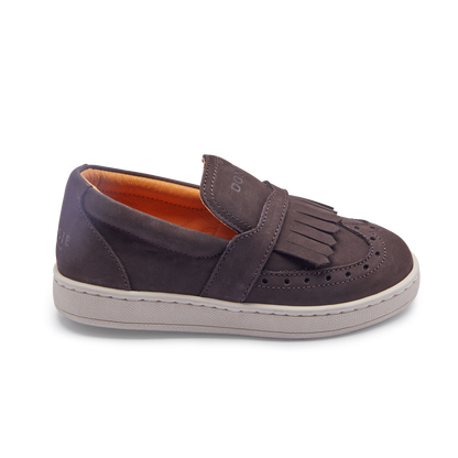 Emett Loafers | Dark Brown Nubuck