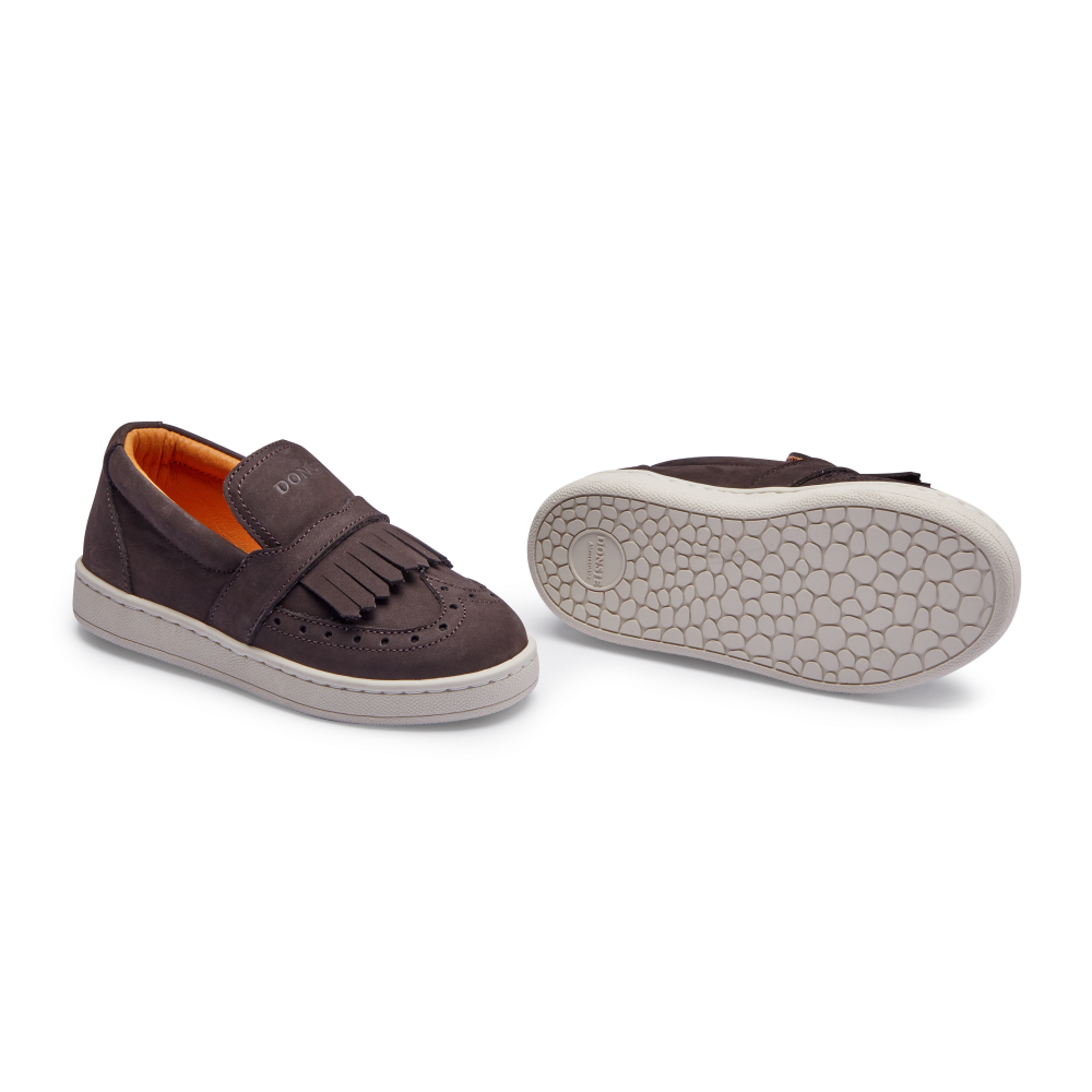 Emett Loafers | Dark Brown Nubuck