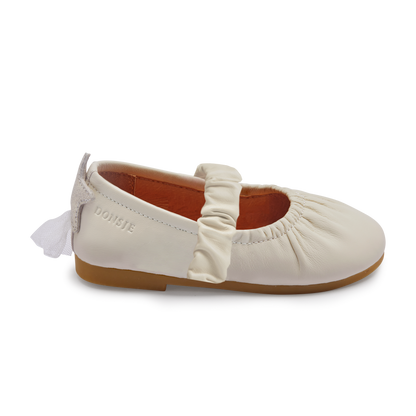Lauran Ballerinas | Shooting Star | Cream Sheep Leather