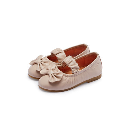 Mylah Ballerinas | Light Rose Sheep Leather