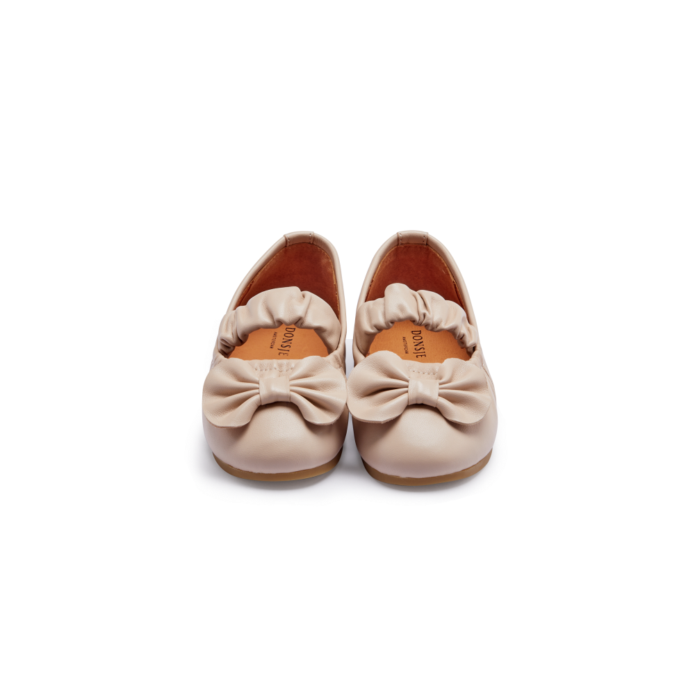 Mylah Ballerinas | Light Rose Sheep Leather