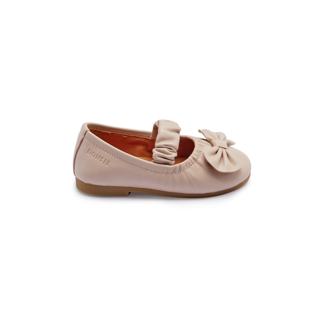 Mylah Ballerinas | Light Rose Sheep Leather