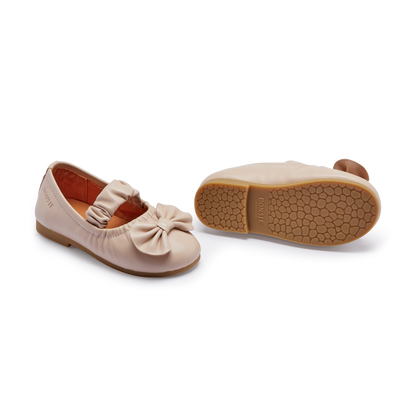 Mylah Ballerinas | Light Rose Sheep Leather