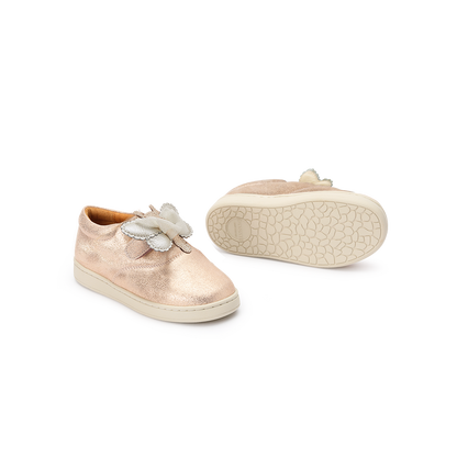 Hadria Sneakers | Shimmer Libelle | Powder Metallic Leather