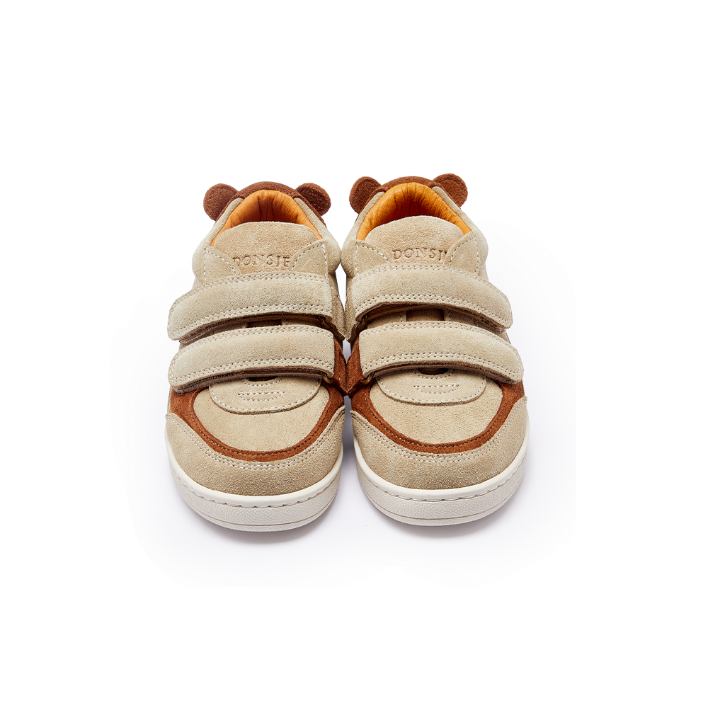 Rinou Sneakers | Bear | Taupe Suede
