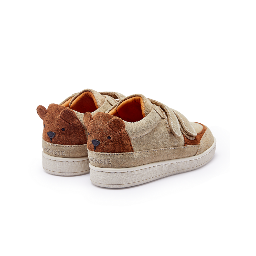 Rinou Sneakers | Bear | Taupe Suede