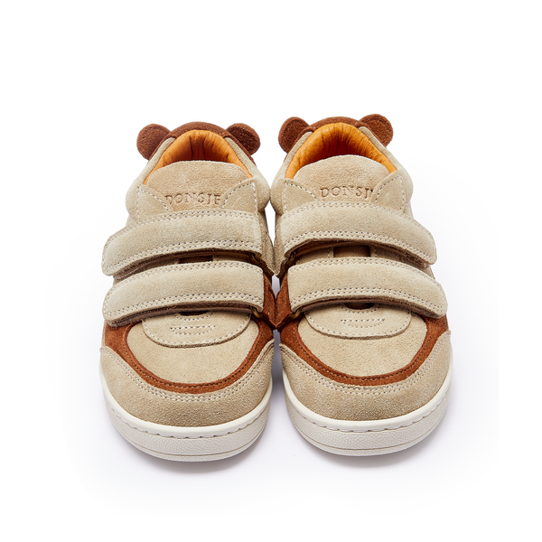 Rinou Sneakers | Bear | Taupe Suede