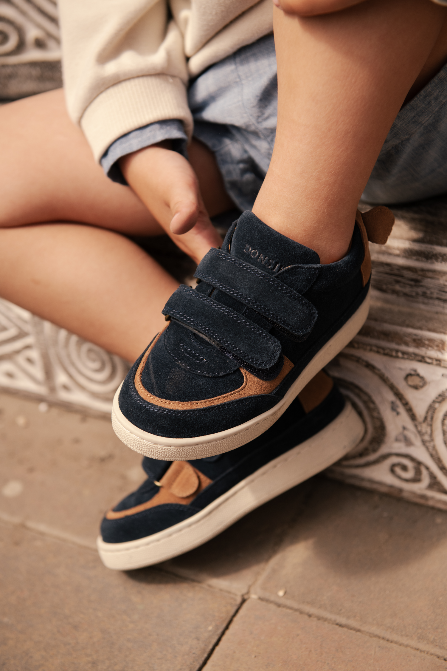 Rinou Sneakers | Koala | Navy Suede
