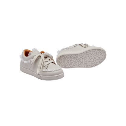 Lisel Sneakers | Off White Leather