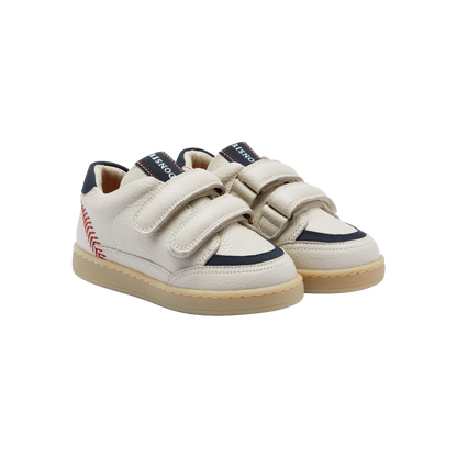 Ronan Sneakers | Off White Leather