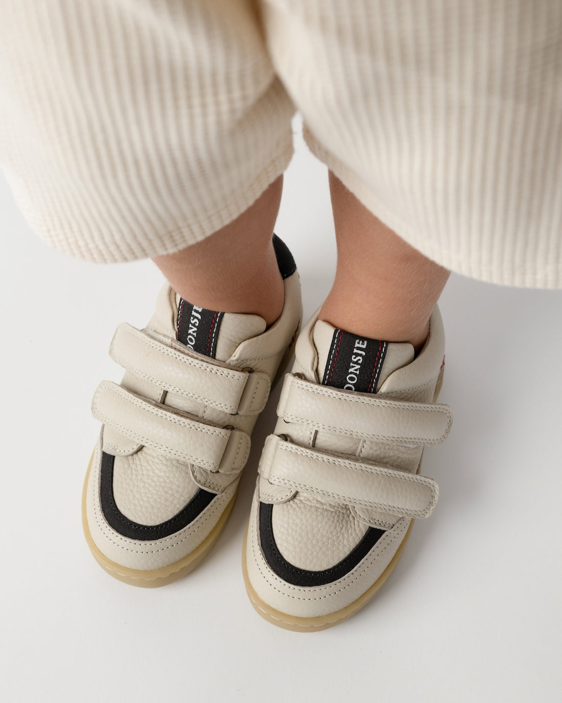 Ronan Sneakers | Off White Leather