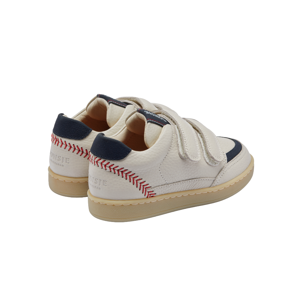 Ronan Sneakers | Off White Leather