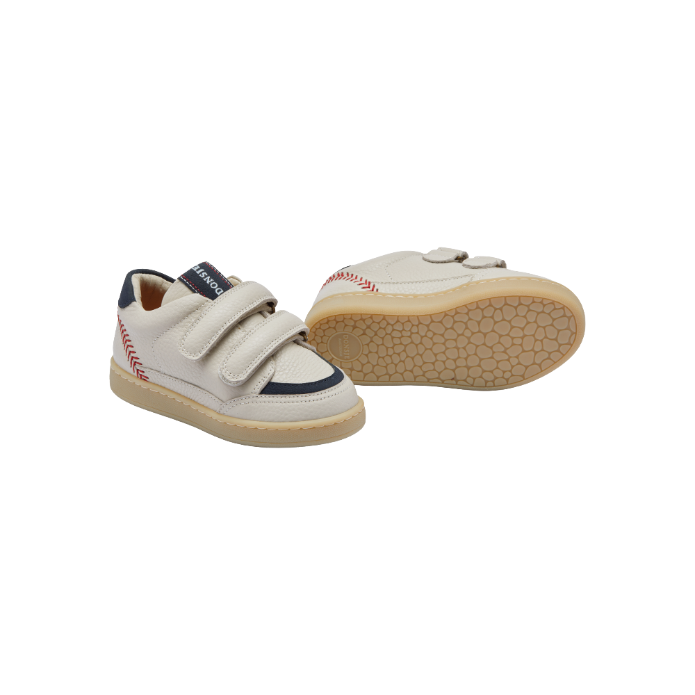 Ronan Sneakers | Off White Leather
