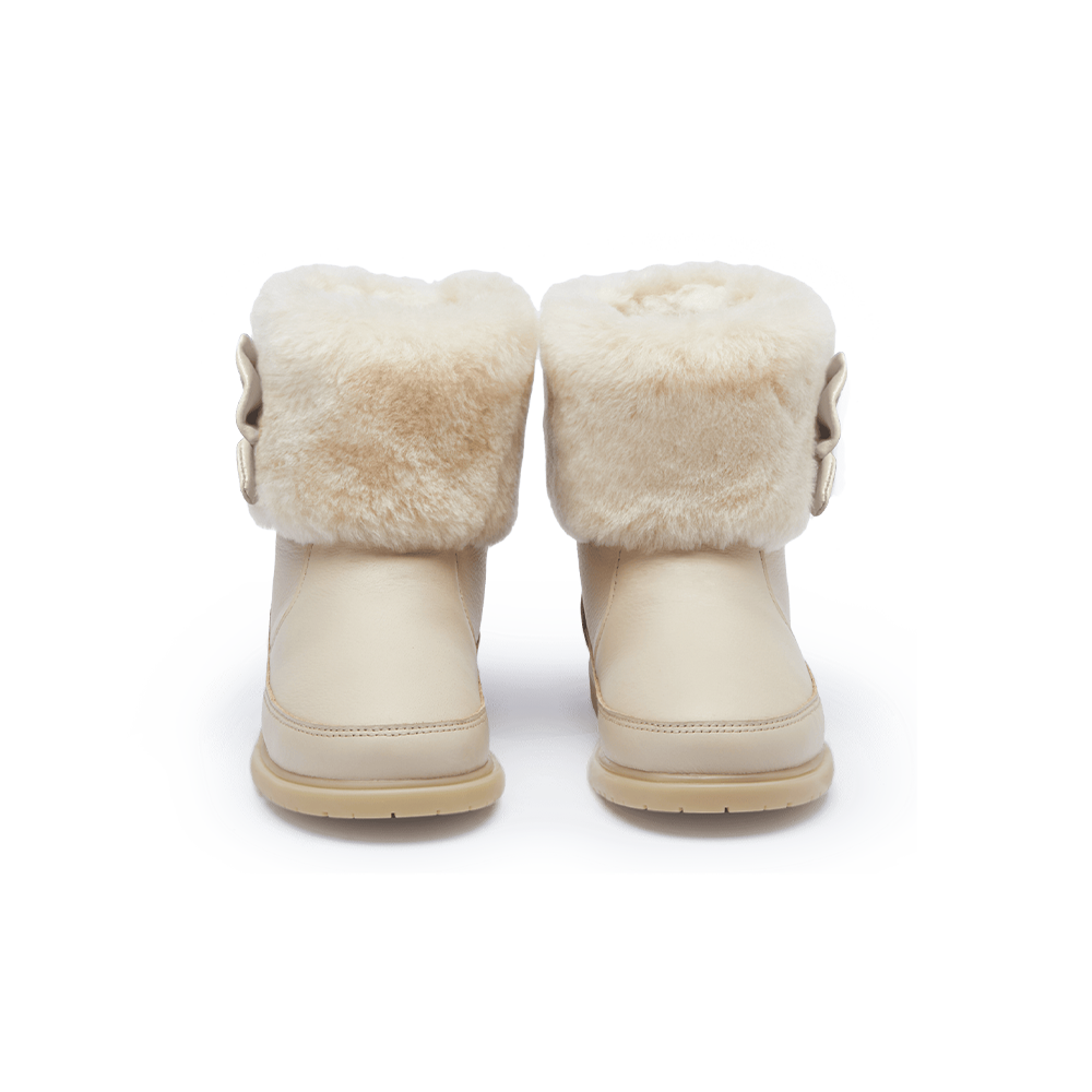 Amarai Boots | Ivory Leather