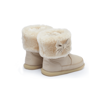 Amarai Boots | Ivory Leather