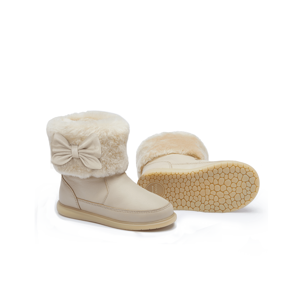 Amarai Boots | Ivory Leather