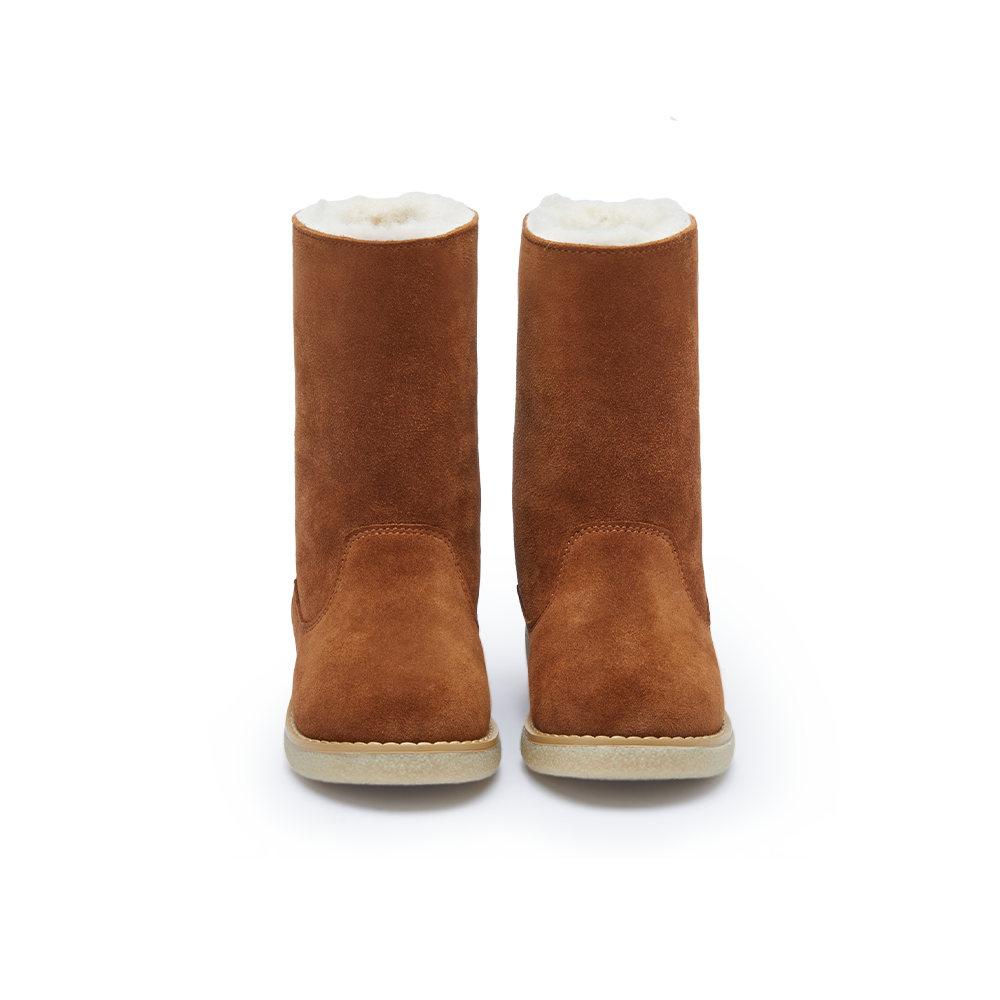 Aniq Boots | Cognac Suede