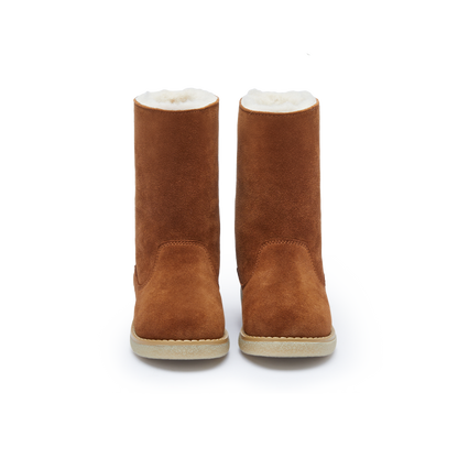 Aniq Boots | Cognac Suede