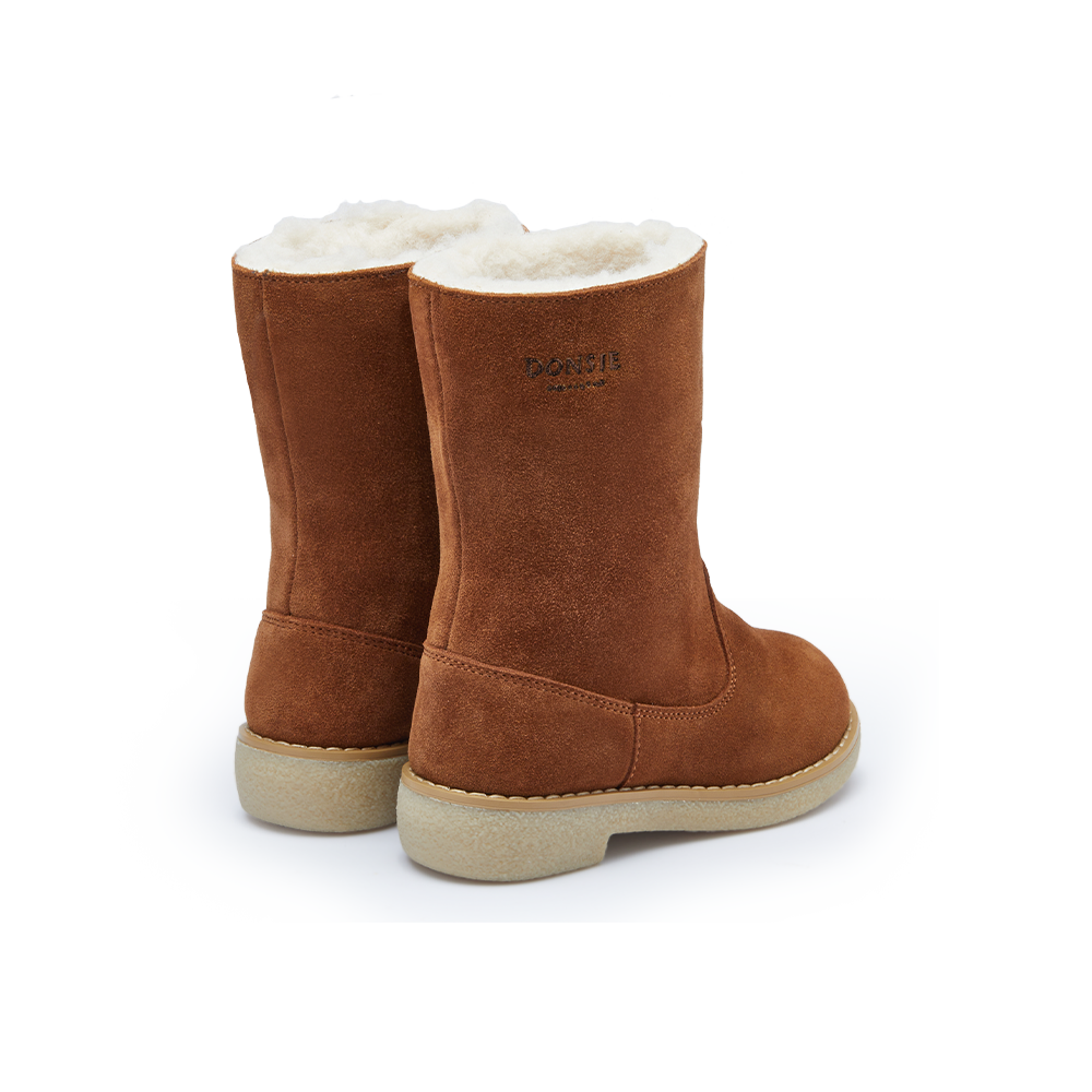 Aniq Boots | Cognac Suede