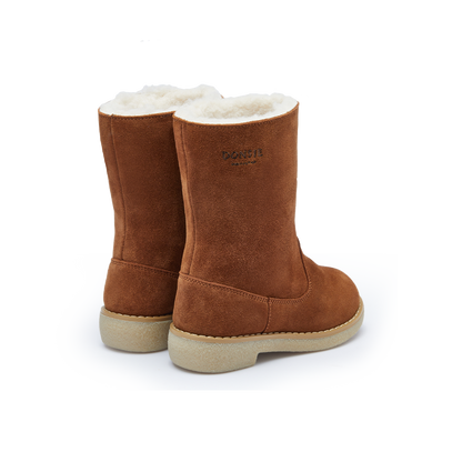 Aniq Boots | Cognac Suede