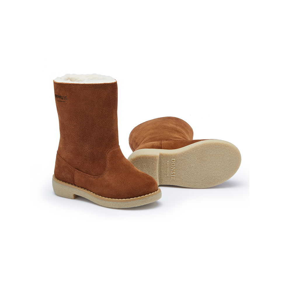 Aniq Boots | Cognac Suede