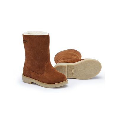 Aniq Boots | Cognac Suede