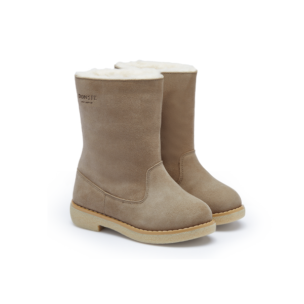 Aniq Boots | Taupe Suede