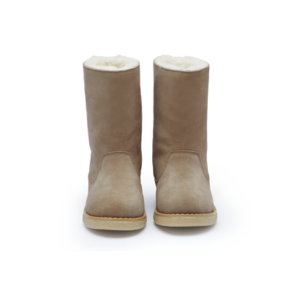 Aniq Boots | Taupe Suede