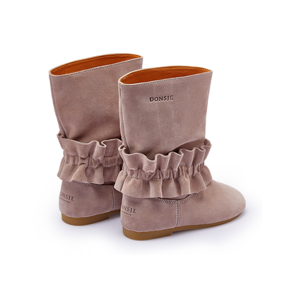 Charlodi Boots | Lavender Brown Suede