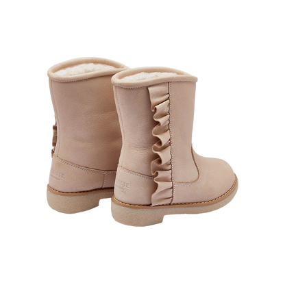 Kirsti Boots | Ivory Leather
