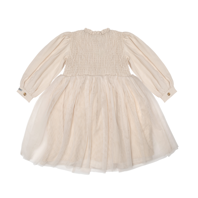 Janice Dress | Soft Powder