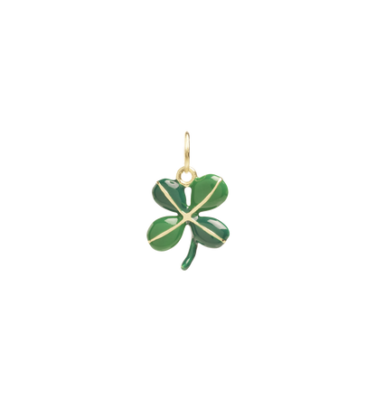 Lucky Puff Charm | Emerald Green