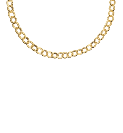 Jasseron Plain Bracelet | Gold Plated