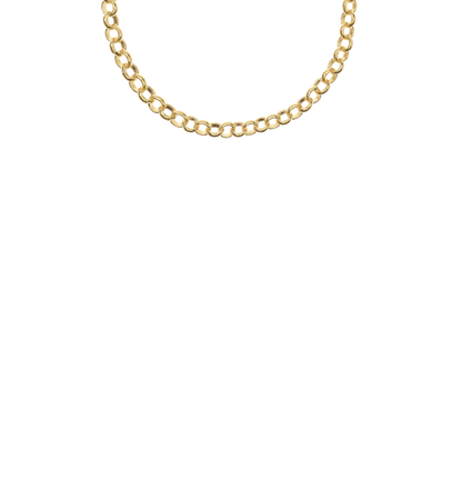 Jasseron Plain Mini Bracelet | Gold Plated