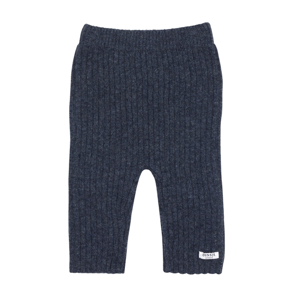 Olle Merino Wool Trousers | Night Blue Melange