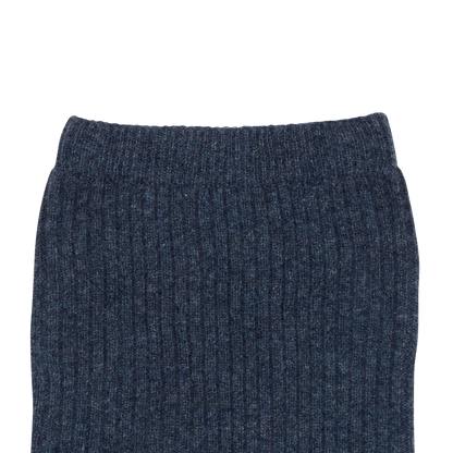 Olle Merino Wool Trousers | Night Blue Melange