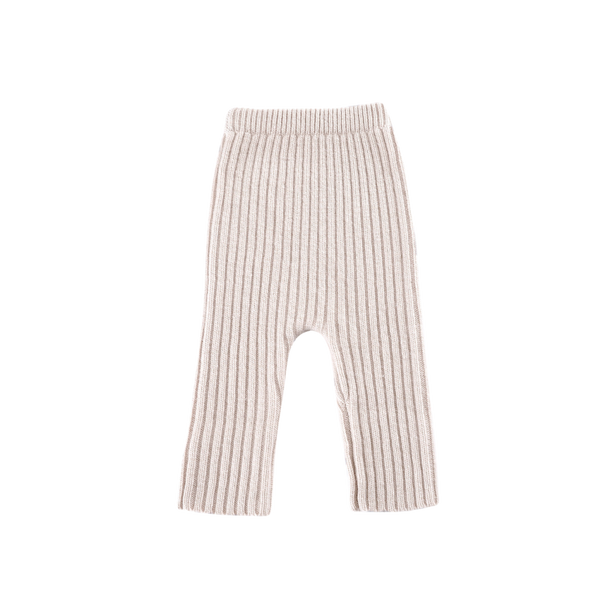 Olle Merino Wool Trousers | Soft Blush