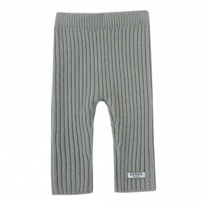 Olle Merino Wool Trousers | Silvery Sage Melange
