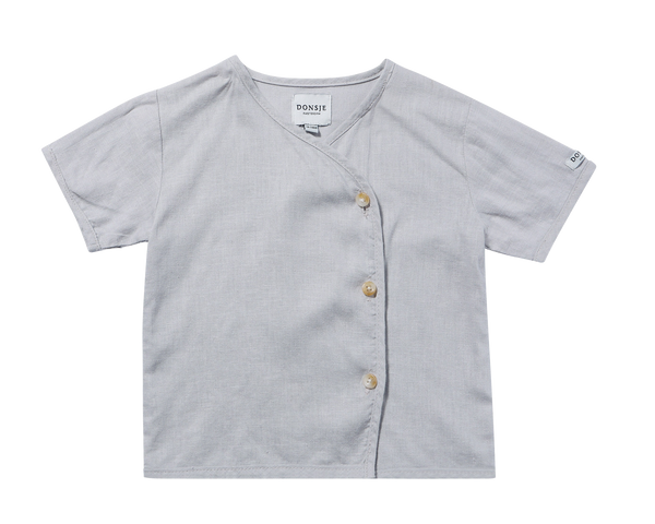 Roobs Blouse | Sky Grey