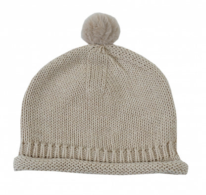 Mackle Hat | White Almond Melange