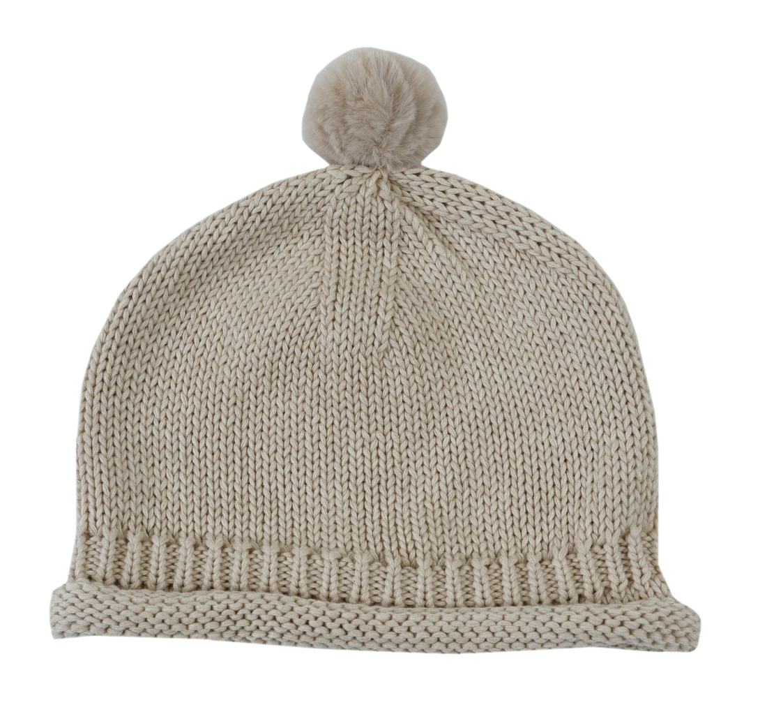 Mackle Hat | White Almond Melange