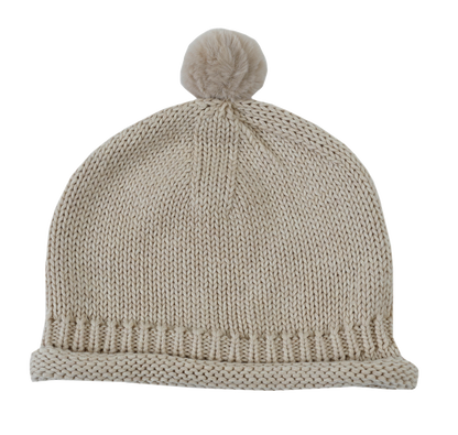 Mackle Hat | White Almond Melange