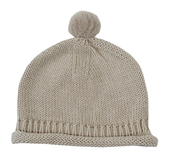 Mackle Hat | White Almond Melange
