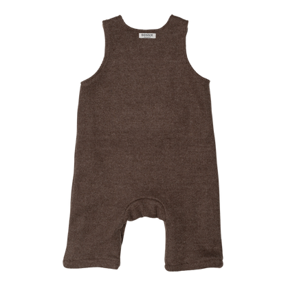 Willie Jumpsuit | Dark Brown Melange